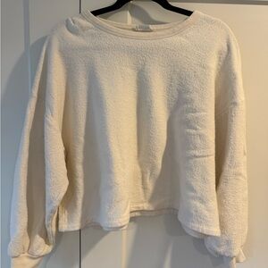 American Vintage Cozy Cream Pullover Sweater